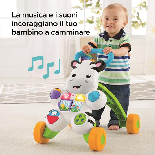 Fisher Price Zebra Primi Passi