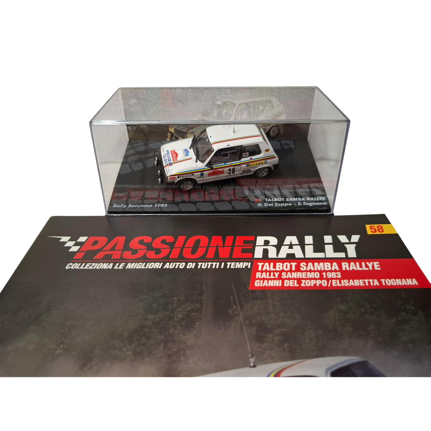 TALBOT SAMBA RALLYE G.DEL ZOPPO - E.TOGNANA RALLY SAN REMO 1983