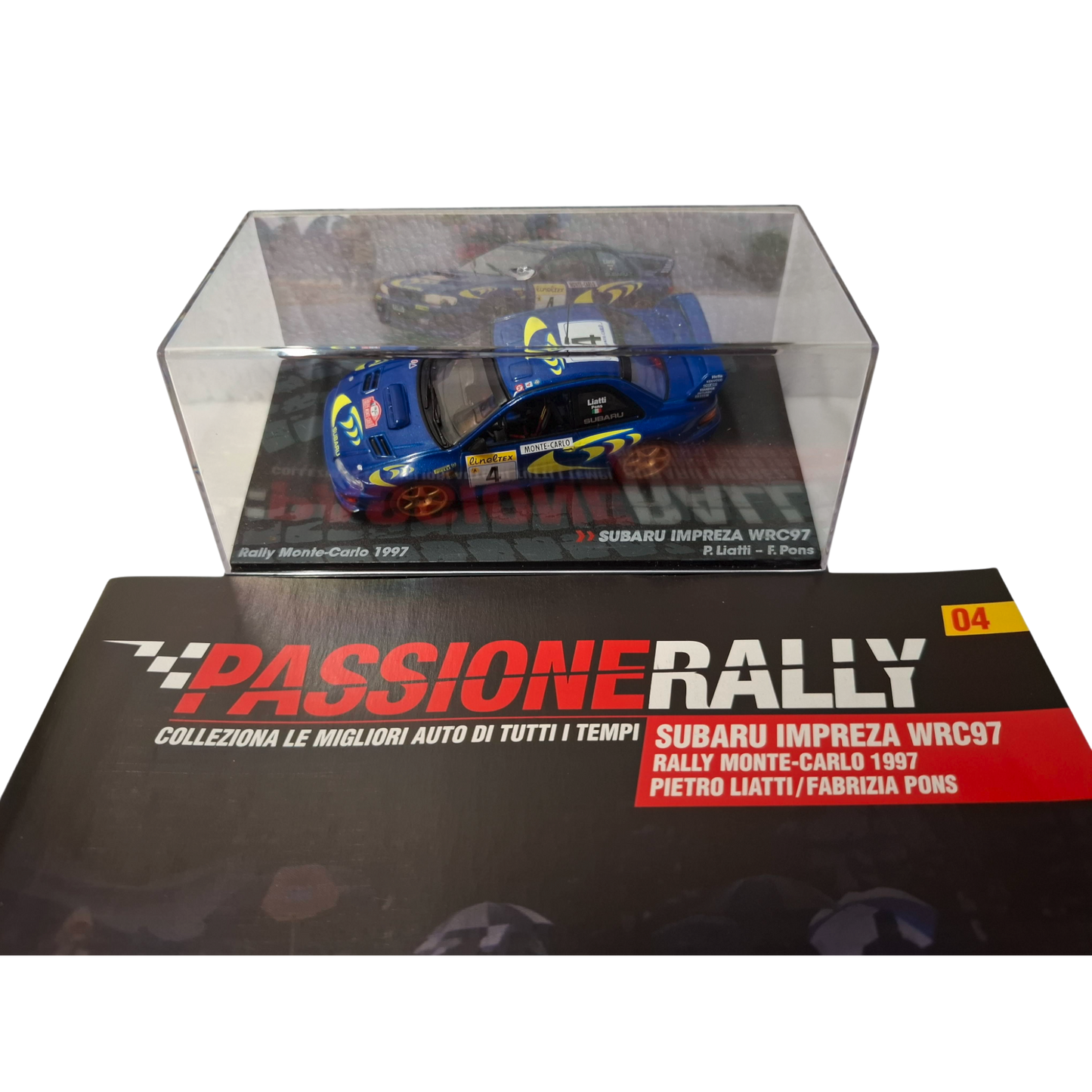 SUBARU IMPREZA WRC97 P.LIATTI - F.PONS RALLY MONTECARLO 1997