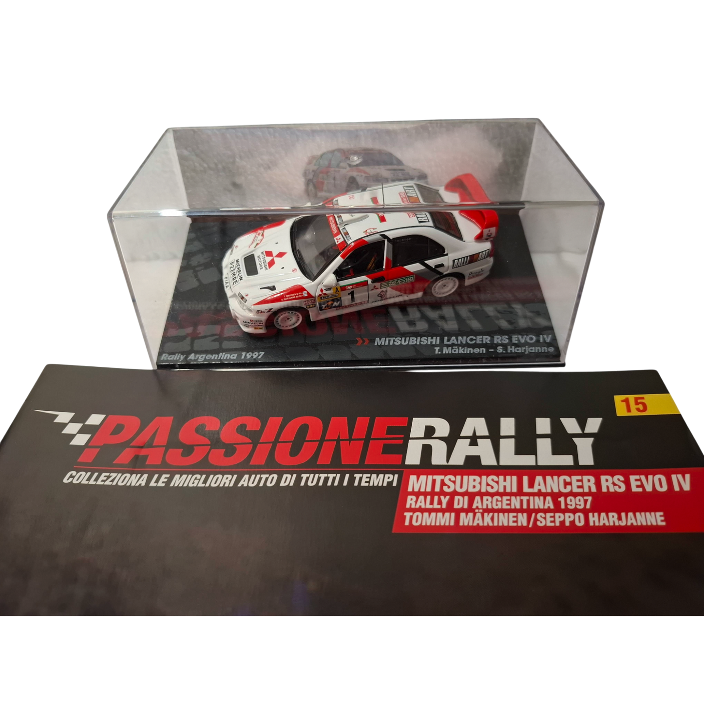 MITSUBISHI LANCER RS EVO IV T.MAKINEN - S.HARJANNE RALLY ARGENTINA 1997