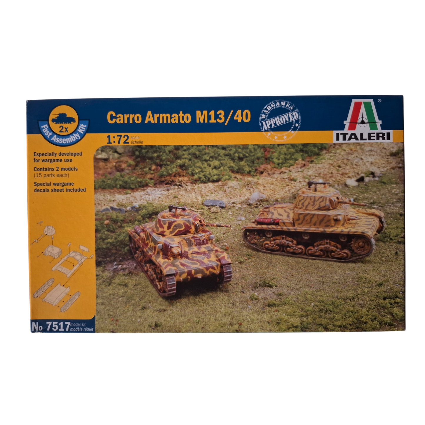 Italeri Carro Armato M13/40 1/72