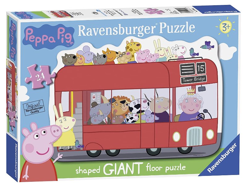 Puzzle 24 Pezzi Giant Floor Peppa Pig Ravensburger