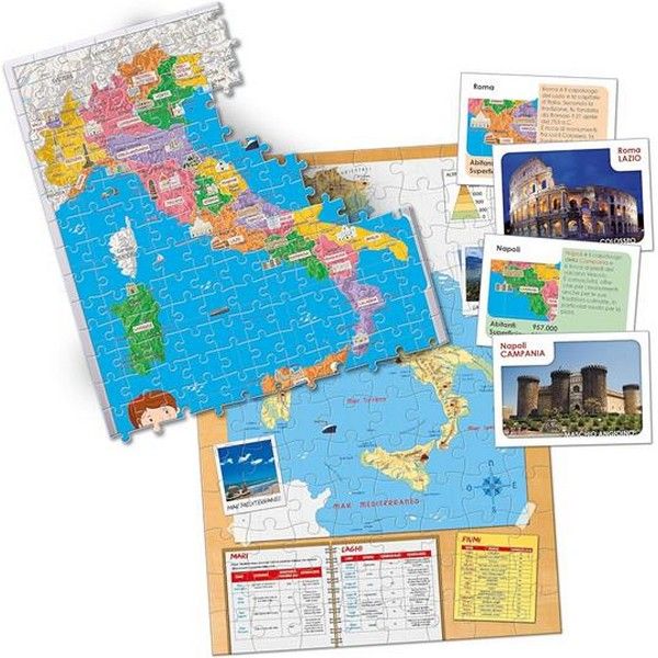 Clementoni Sapientino Scopriamo L'Italia Puzzle