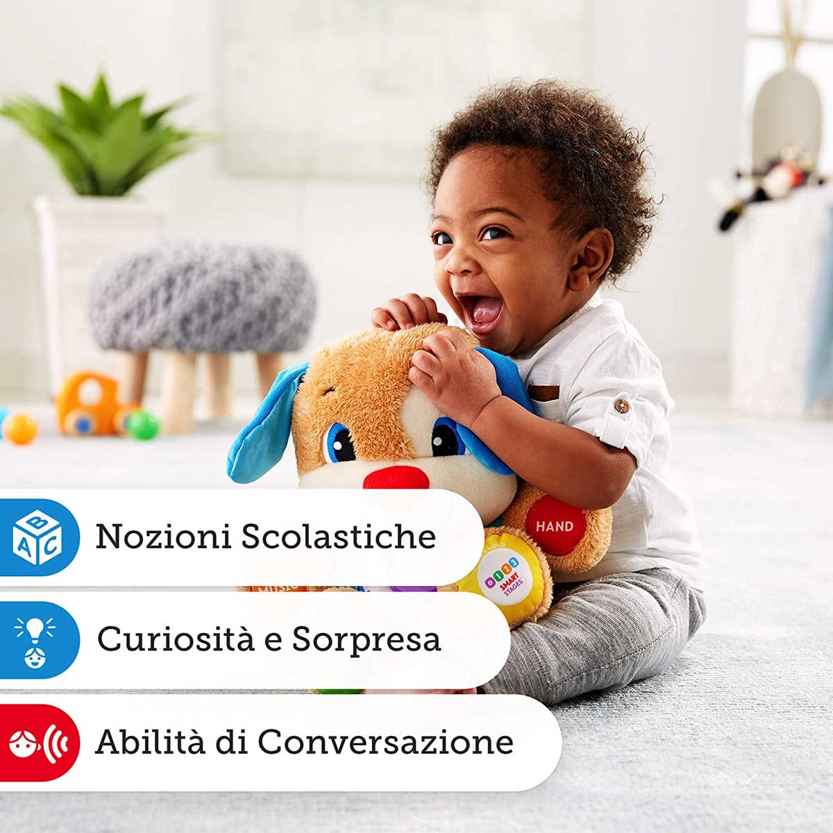 Il Cagnolino Smart Stages Ridi e Impara Fisher Price