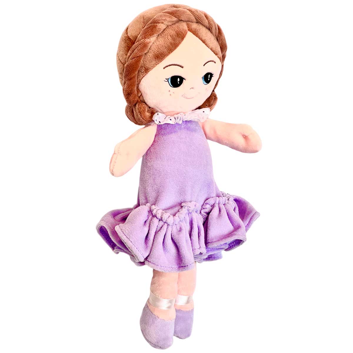 Bambola Pezza Morbida con Abito Lilla M Trudi 64456 (18x32x8 Cm)