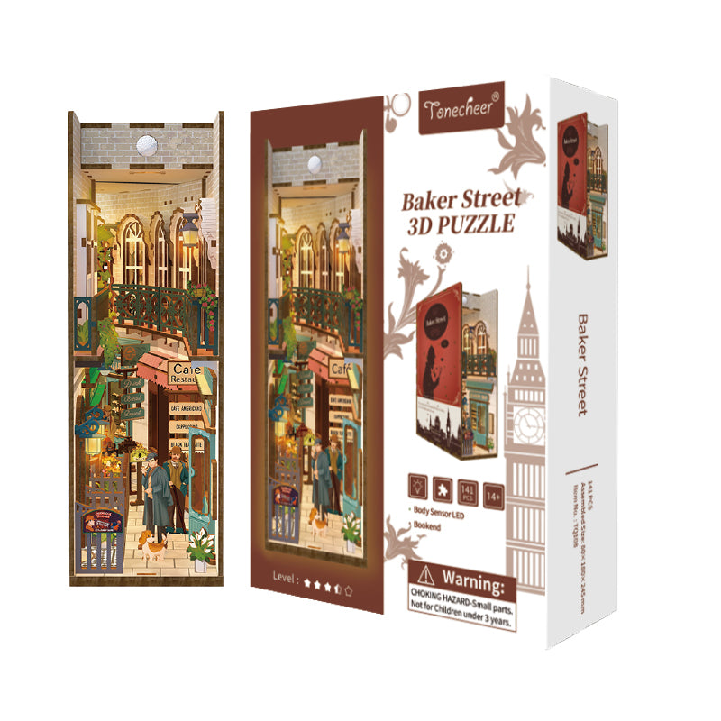 BOOK NOOK Tonecheer 3D PUZZLE TQ108 - Baker Street