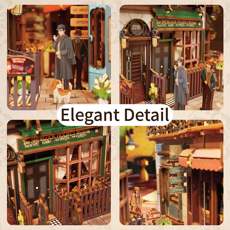 BOOK NOOK Tonecheer 3D PUZZLE TQ108 - Baker Street