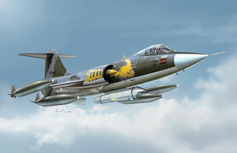 F-104G Starfighter Kit 1/72 ITALERI N' 1296