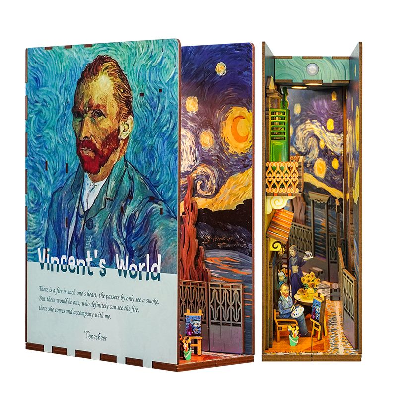 BOOK NOOK Tonecheer 3D PUZZLE TQ113 - Vincent’s World