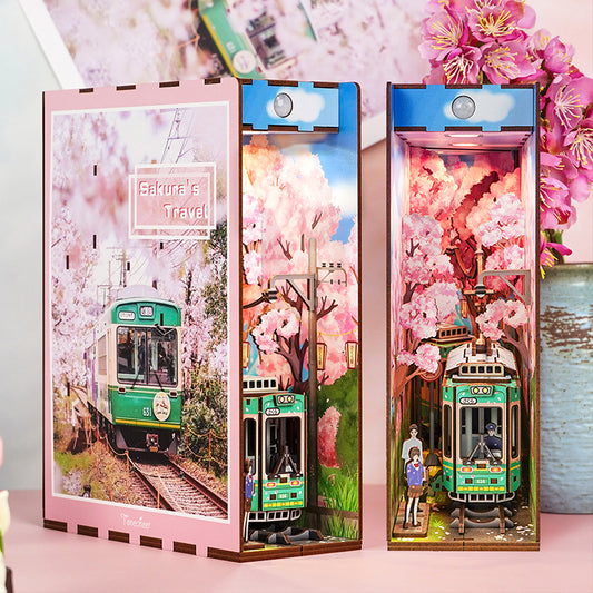 BOOK NOOK Tonecheer 3D PUZZLE TQ119 - Sakura's travel