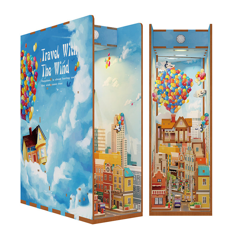 BOOK NOOK Tonecheer 3D PUZZLE TQ126 - Travel With the Wind