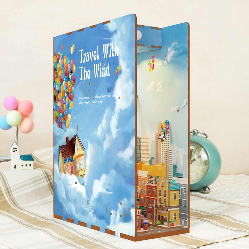 BOOK NOOK Tonecheer 3D PUZZLE TQ126 - Travel With the Wind