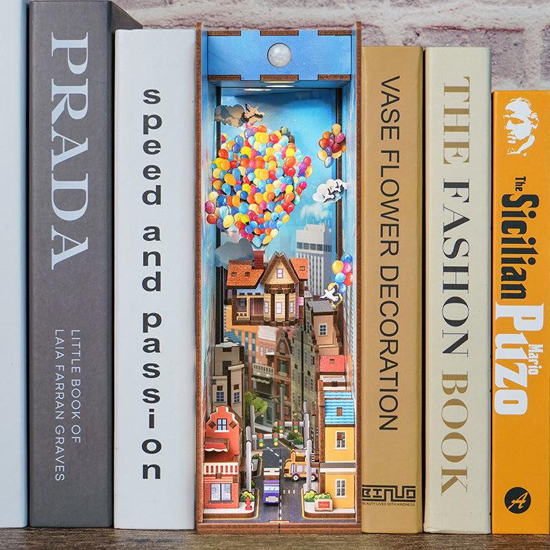 BOOK NOOK Tonecheer 3D PUZZLE TQ126 - Travel With the Wind