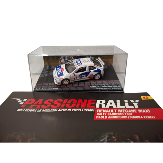 RENAULT MEGANE MAXI P.ANDREUCCI - S.FEDELI RALLY SAN REMO 1997