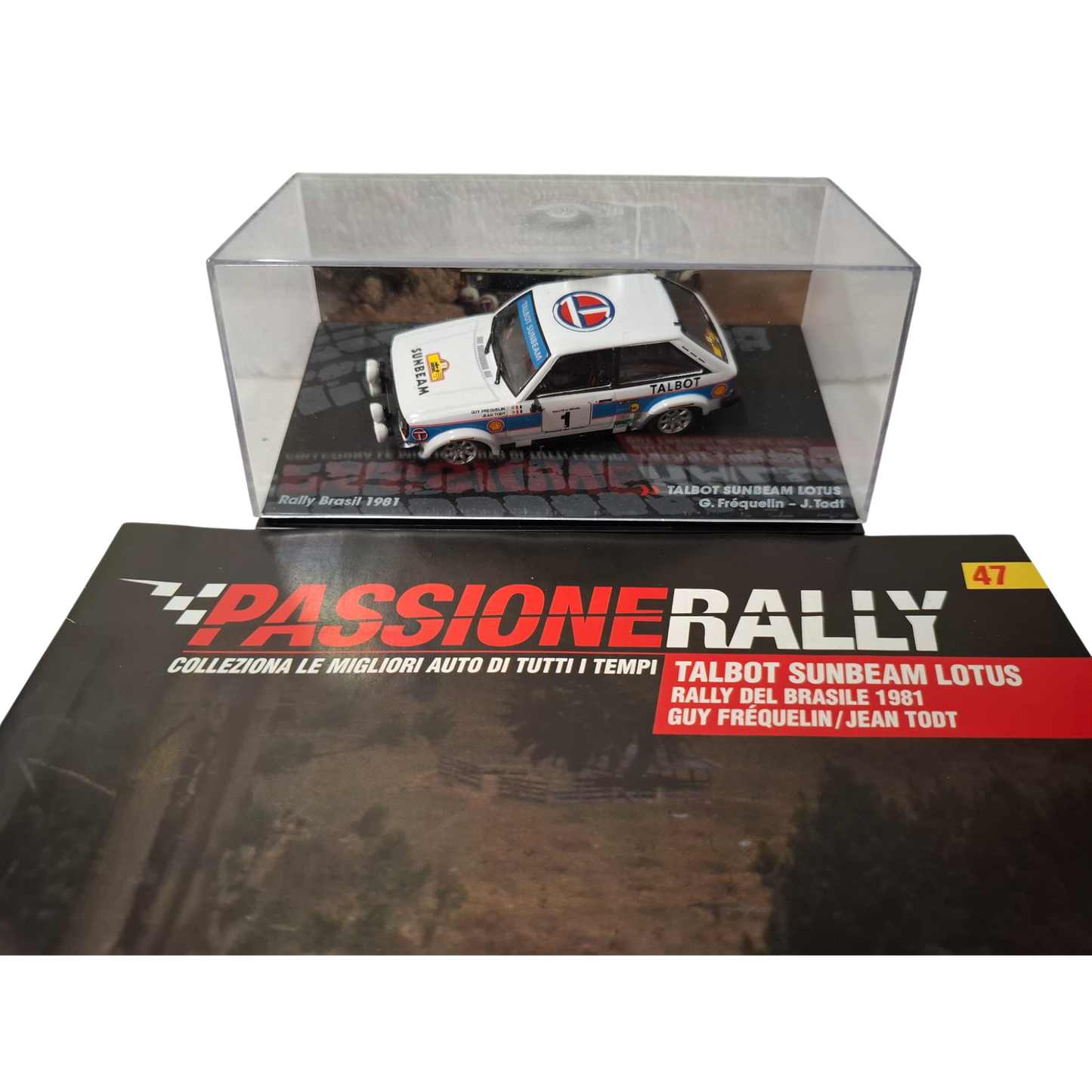 TALBOT SUNBEAM LOTUS G.FREQUELIN - J.TODT RALLY BRASILE 1981