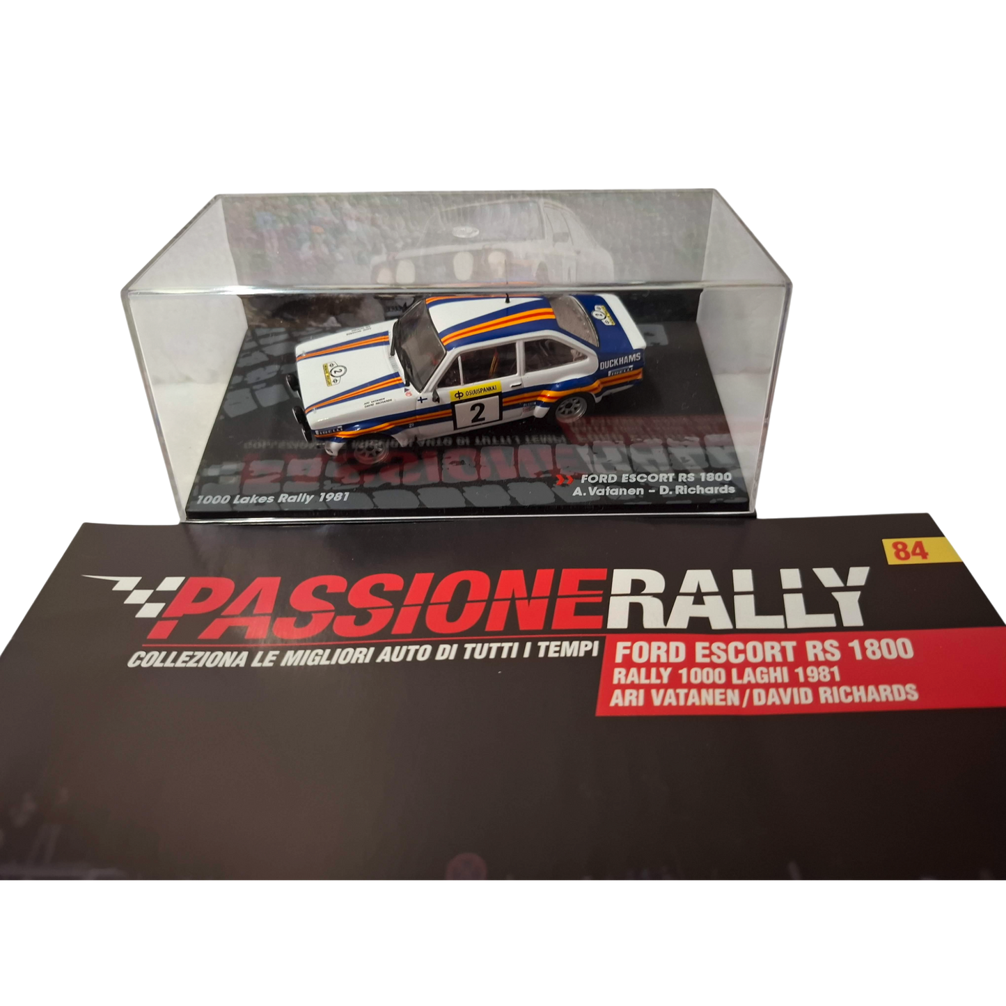 FORD ESCORT RS 1800 A.VATANEN - D.RICHARDS RALLY 1000 LAGHI 1981