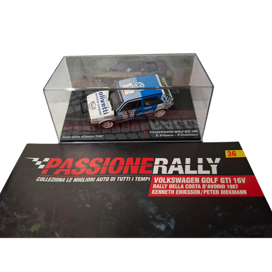 VOLKSWAGEN GOLF GTI 16V K.ERIKSSON - P.DIEKMANN RALLY COSTA D'AVORIO 1987