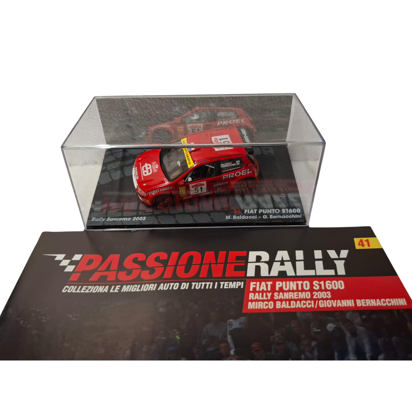 FIAT PUNTO S1600 M.BALDACCI - G.BERNACCHINI RALLY SAN REMO 2003