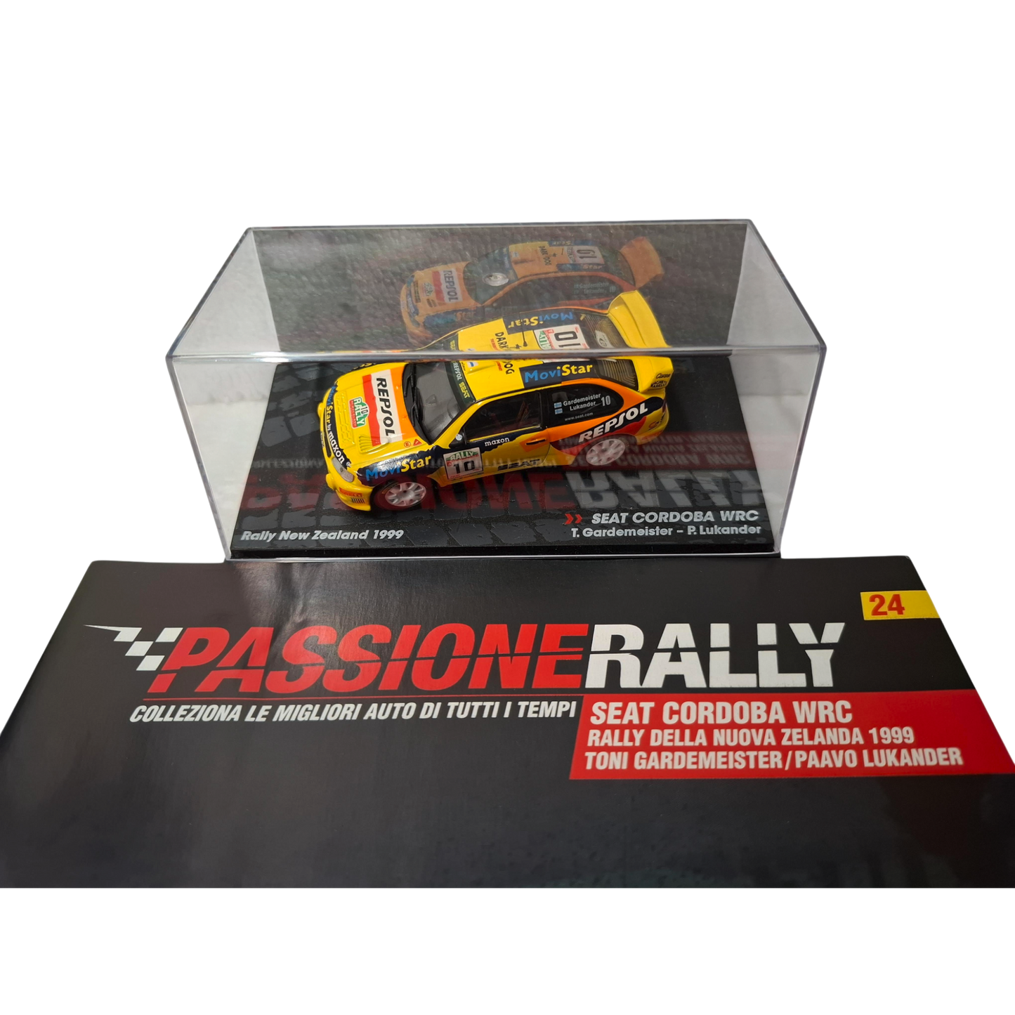 SEAT CORDOBA WRC T.GARDEMEISTER - P.LUKANDER RALLY NUOVA ZELANDA 1999