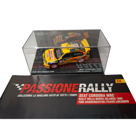 SEAT CORDOBA WRC T.GARDEMEISTER - P.LUKANDER RALLY NUOVA ZELANDA 1999
