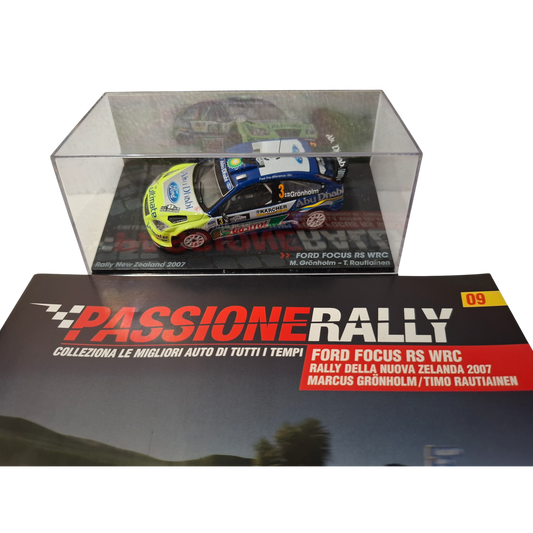 FORD FOCUS RS WRC M.GRONHOLM - T.RAUTIAINEN RALLY NUOVA ZELANDA 2007