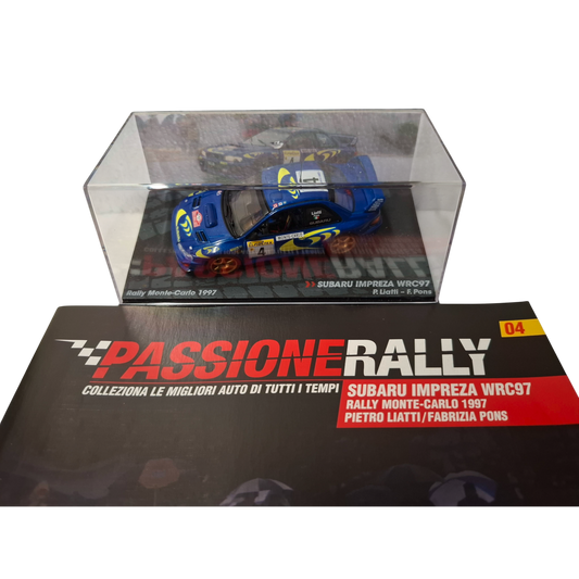 SUBARU IMPREZA WRC97 P.LIATTI - F.PONS RALLY MONTECARLO 1997