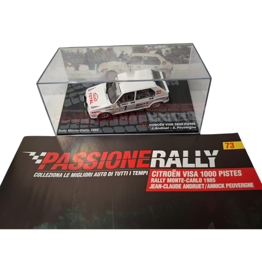 CITROEN VISA 1000 PISTES J.C.ANDRUET - A. PEUVERGNE RALLY MONTECARLO 1985