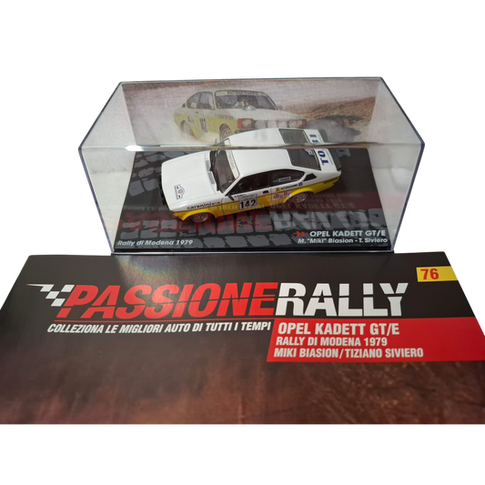 OPEL KADETT GT/E M.BIASION - T.SIVIERO RALLY DI MODENA 1979
