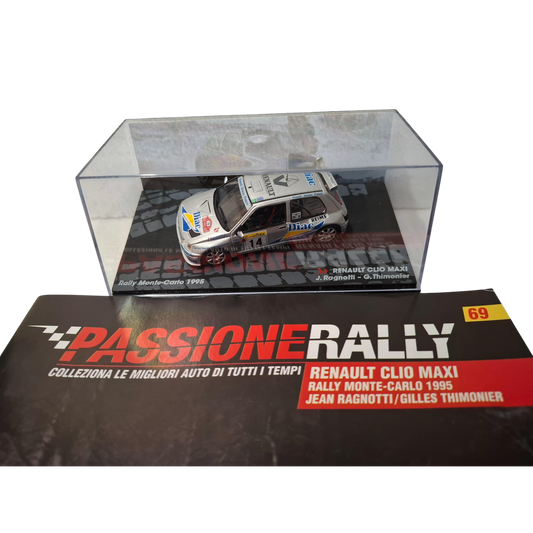 RENAULT CLIO MAXI J.RAGNOTTI - G. THIMONIER RALLY MONTECARLO 1995