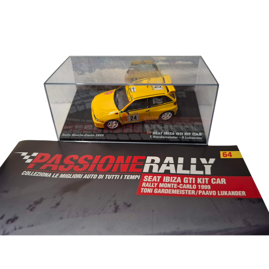 SEAT IBIZA GTI KIT CAR T.GARDEMEISTER - P.LUKANDER RALLY MONTECARLO 1999