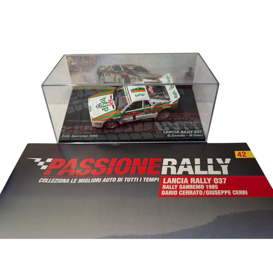 LANCIA RALLY 037 D.CERRATO - G.CERRI RALLY SAN REMO 1985