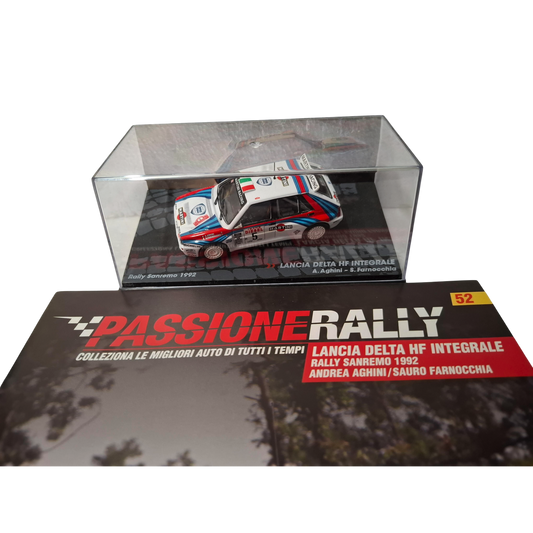 LANCIA DELTA HF INTEGRALE A.AGHINI - S.FARNOCCHIA RALLY SAN REMO 1992