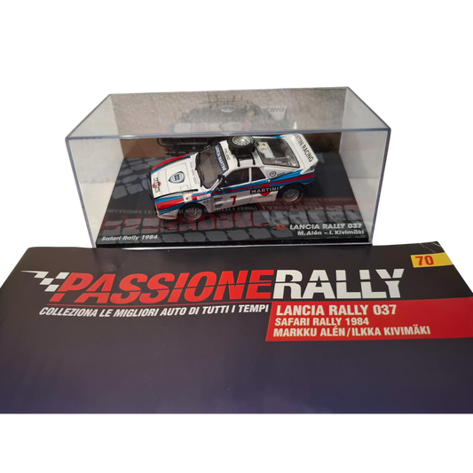 LANCIA RALLY 037 M.ALEN - I.KIVIMAKI SAFARI RALLY 1984