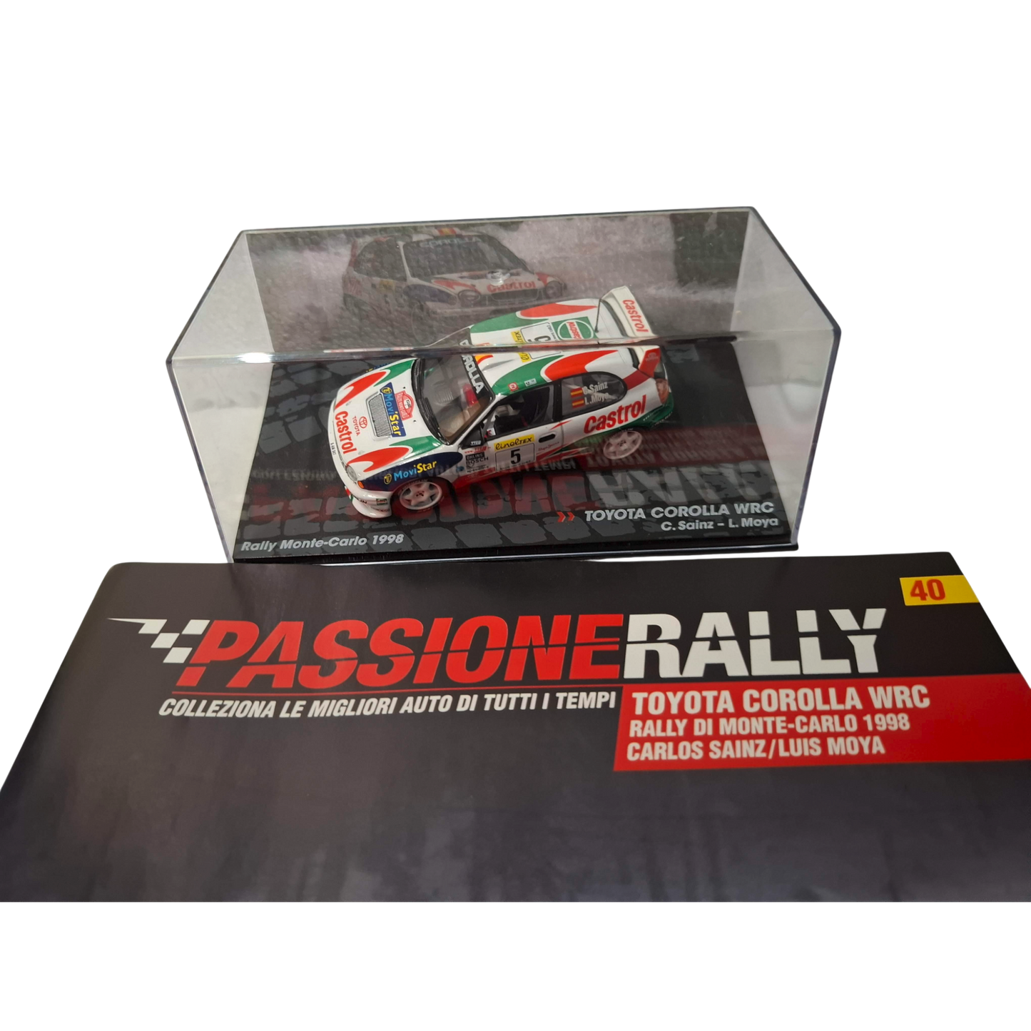 TOYOTA COROLLA WRC C.SAINZ - L.MOYA RALLY MONTECARLO 1998