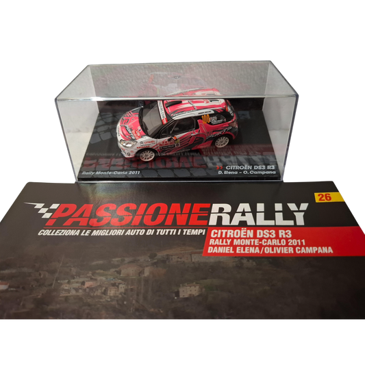 CITROEN DS3 R3 D.ELENA - O.CAMPANA RALLY MONTECARLO 2011