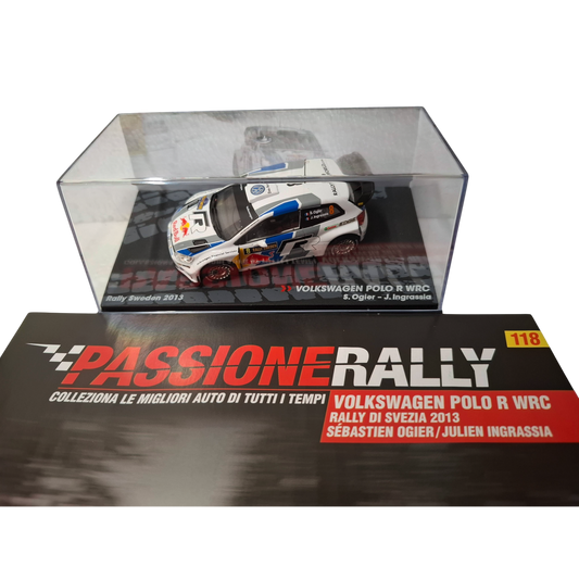 VOLKSWAGEN POLO R WRC S.OGIER - J.INGRASSIA RALLY SWEDEN 2013
