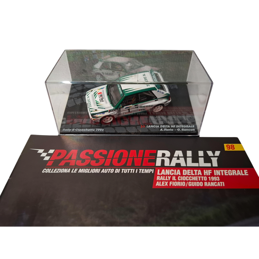 LANCIA DELTA HF INTEGRALE A.FIORIO - G.RANCATI RALLY IL CIOCCHETTO 1993