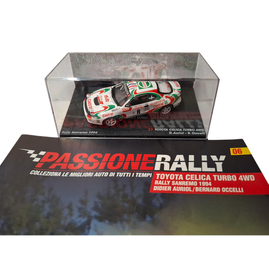 TOYOTA CELICA TURBO 4WD D.AURIOL - B.OCCELLI RALLY SAN REMO 1994