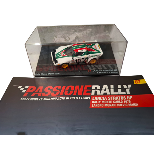 LANCIA STRATOS HF S.MUNARI - S.MAIGA RALLY MONTECARLO 1976