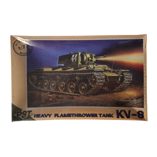 PST KV-8 Heavy Flamethrower Tank 1/72