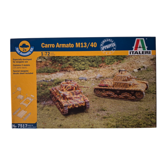 Italeri Carro Armato M13/40 1/72