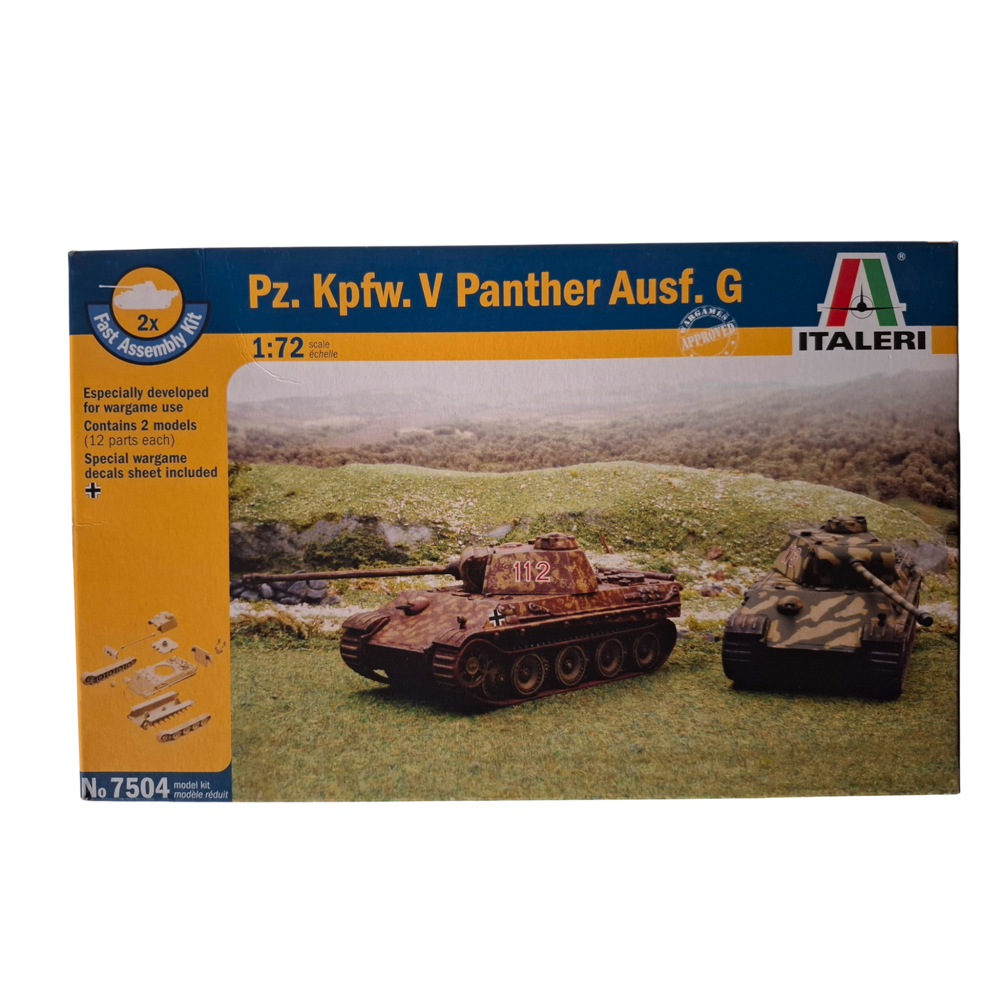 Italeri Pz. Kfpw. V Panther Ausf. G 1/72