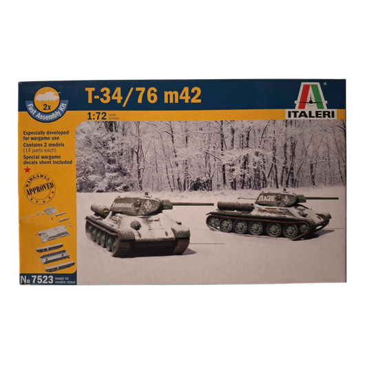 Italeri T34/76 Model 1942 1/72