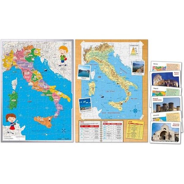 Clementoni Sapientino Scopriamo L'Italia Puzzle