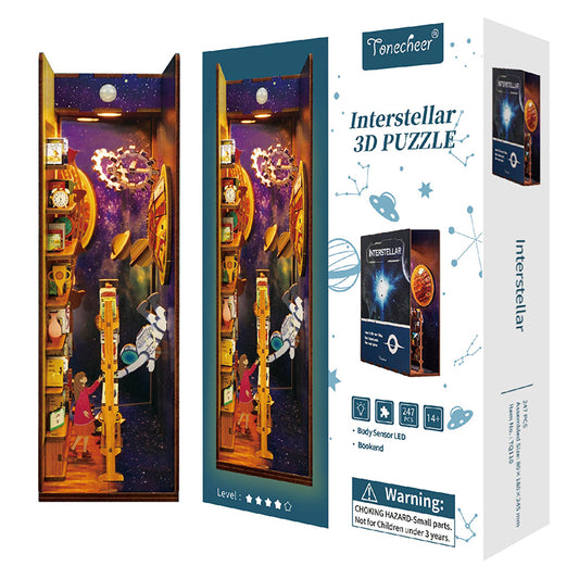 BOOK NOOK Tonecheer 3D PUZZLE TQ110 - Interstellar