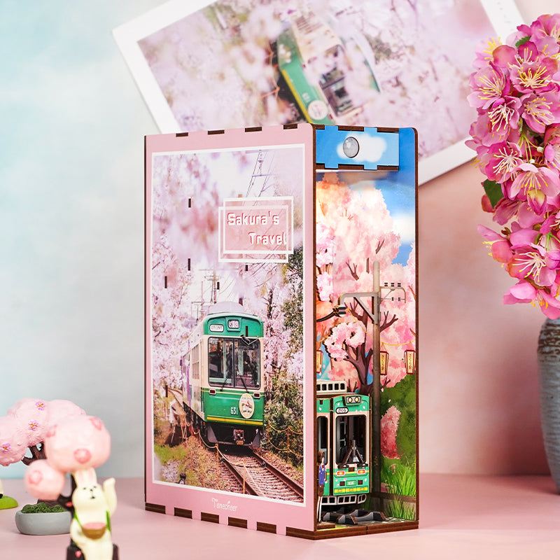BOOK NOOK Tonecheer 3D PUZZLE TQ119 - Sakura's travel