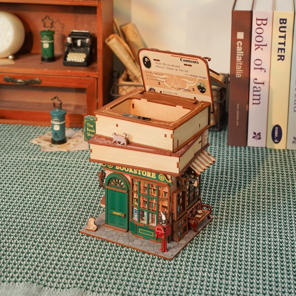 BOOK NOOK Tonecheer 3D PUZZLE TQ187 - Time bookstore